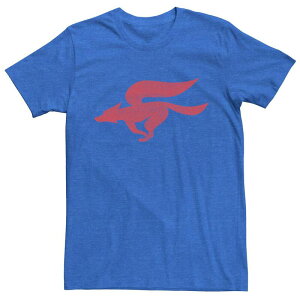 �A�j���L�����N�^�[ ���f�B�[�X �g�b�v�X T�V���c ���S �O���t�B�b�N Licensed Character Men's Nintendo Star Fox Classic Red Logo Graphic Tee Royal Hthr ���b�h