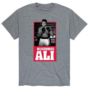 �A�j���L�����N�^�[ ���f�B�[�X �g�b�v�X T�V���c Licensed Character Men's Muhammad Ali Tee Athletic Heather �w�U�[