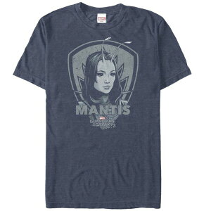 �A�j���L�����N�^�[ ���f�B�[�X �g�b�v�X T�V���c �O���t�B�b�N Licensed Character Men's Marvel Guardians of the Galaxy 2 Mantis Graphic Tee Navy Heather �w�U�[