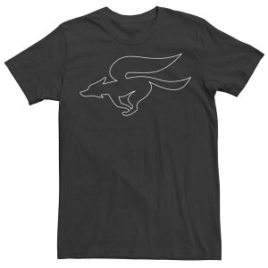 �A�j���L�����N�^�[ ���f�B�[�X �g�b�v�X T�V���c �O���t�B�b�N Licensed Character Men's Nintendo Star Fox 3D Fox Fill Graphic Tee Black �u���b�N