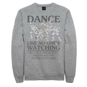 �A�j���L�����N�^�[ ���f�B�[�X �g�b�v�X T�V���c �t���[�X Licensed Character Men's Ninja Turtles Dance Like None Is Watching Fleece Athletic Heather �w�U�[