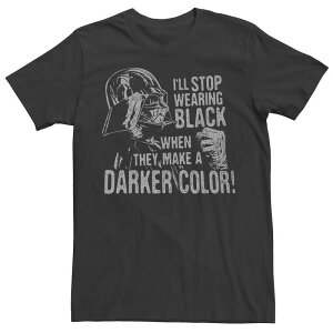 �A�j���L�����N�^�[ ���f�B�[�X �g�b�v�X T�V���c �O���t�B�b�N Licensed Character Men'star Wars Darth Vader Never Stop Wearing Black Graphic Tee Black �u���b�N