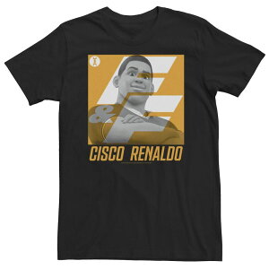 �A�j���L�����N�^�[ ���f�B�[�X �g�b�v�X T�V���c �g�[�� Licensed Character Big & Tall Fast & Furious Cisco Renaldo Tee Black �u���b�N
