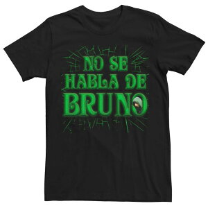 �f�B�Y�j�[ ���f�B�[�X �g�b�v�X T�V���c Disney's Encanto No Se Habla De Bruno Madrigal Men's Tee Black �u���b�N