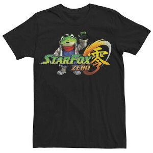 �A�j���L�����N�^�[ ���f�B�[�X �g�b�v�X T�V���c Licensed Character Men'star Fox Zero Slippy Tee Black �u���b�N