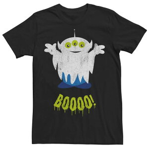 �f�B�Y�j�[ �s�N�T�[ ���f�B�[�X �g�b�v�X T�V���c Men's Disney / Pixar's Toy Story Alien Ghost Costume Tee Black �u���b�N