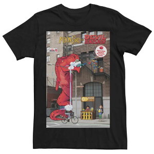 �A�j���L�����N�^�[ ���f�B�[�X �g�b�v�X T�V���c Licensed Character Men's Marvel Moon Girl Andevil Dinosaur #36 Comicover Tee Black �u���b�N