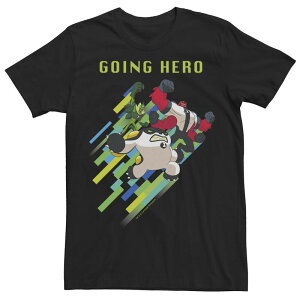 �A�j���L�����N�^�[ ���f�B�[�X �g�b�v�X T�V���c Licensed Character Men's Ben 10 Going Hero Tee Black �u���b�N