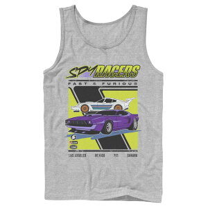 �A�j���L�����N�^�[ ���f�B�[�X �g�b�v�X T�V���c Licensed Character Men's Fast & Furious: Spy Racers Locations Poster Tank Top Athletic Heather �w�U�[
