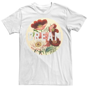 �A�j���L�����N�^�[ ���f�B�[�X �g�b�v�X T�V���c Licensed Character Men's Dream Circle Flower Fill Tee White �z���C�g