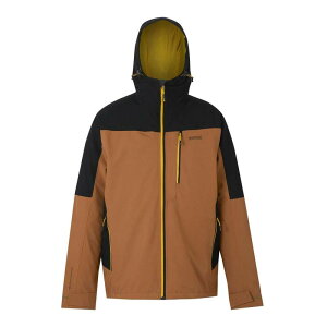 ���K�b�^ ���f�B�[�X �A�E�^�[ �W���P�b�g�E�u���]�� Regatta Mens Wentwood 3 in 1 Jacket Nut Brown And Black �u���b�N