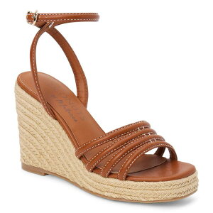 �}�`�X ���f�B�[�X �V���[�Y �T���_�� �A���N�� Coconuts by Matisse Sunnie Women's Wedge Ankle Strap Sandals Cognac