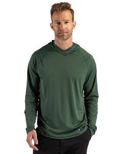 �J�b�^�[�A���h�o�b�N ���f�B�[�X �A�E�^�[ �j�b�g�E�Z�[�^�[ Cutter & Buck Prospect Epiconfidence Recycled Mens Hooded Pullover Hunter