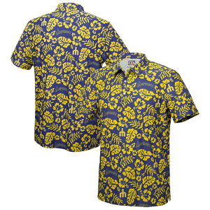 ���C���X�v�[�i�[ ���f�B�[�X �g�b�v�X T�V���c �|���V���c Men's Reyn Spooner Blue Seattle Mariners Cooperstown Pua Performance Polo Mns Blue �u���[