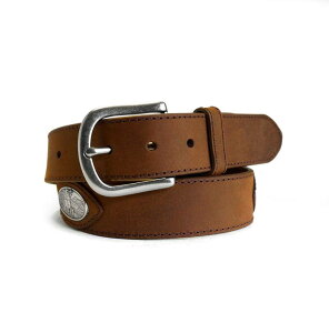 ���A���c���[ ���f�B�[�X �A�N�Z�T���[ �x���g ���U�[ Men's Realtree Deer Conch Leather Belt Brown Crazyhorse �u���E��