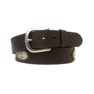 ���A���c���[ ���f�B�[�X �A�N�Z�T���[ �x���g ���U�[ Men's Realtree Deer Conch Leather Belt Dark Brown �u���E��