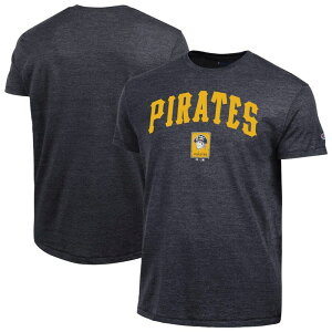 �`�����s�I�� ���f�B�[�X �g�b�v�X T�V���c Men's Champion Black Pittsburgh Pirates Cooperstown Wordmark Lockup Tri-Blend T-Shirt Pir Black �u���b�N