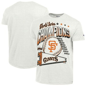 �`�����s�I�� ���f�B�[�X �g�b�v�X T�V���c Men's Champion White San Francisco Giants Winning Tradition Cooperstown Tri-Blend T-Shirt Gnt White �z���C�g
