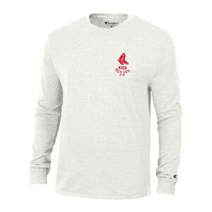 �`�����s�I�� ���f�B�[�X �g�b�v�X T�V���c Men's Champion White Boston Red Sox Cooperstown Winning Tradition Tri-Blend Long Sleeve T-Shirt Rsx White �z���C�g