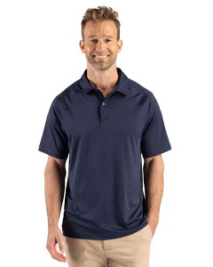 �J�b�^�[�A���h�o�b�N ���f�B�[�X �g�b�v�X T�V���c �|���V���c Cutter & Buck Prospect Epiconfidence Recycled Textured Stretch Mensport Polo Navy Blue �l�C�r�[