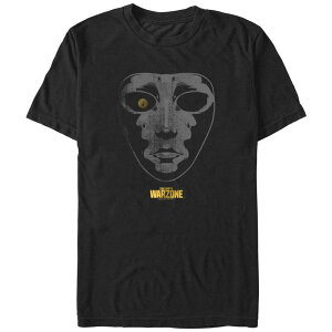 �A�j���L�����N�^�[ ���f�B�[�X �g�b�v�X T�V���c �O���t�B�b�N Licensed Character Men's Call Of Duty Warzone Roze Mask Graphic Tee Black �u���b�N