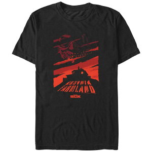 �A�j���L�����N�^�[ ���f�B�[�X �g�b�v�X T�V���c �O���t�B�b�N Licensed Character Men's Call Of Duty Krovnik Farmland Graphic Tee Black �u���b�N