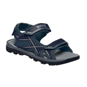 ���K�b�^ ���f�B�[�X �V���[�Y �T���_�� Regatta Mens Kota Drift Open Toe Sandals Navy Andark Steel �l�C�r�[