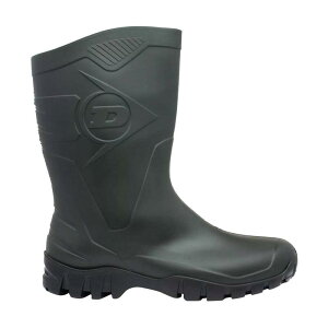 �_�����b�v ���f�B�[�X �V���[�Y �u�[�c�E���C���u�[�c Dunlop Dee Calf K580011 Mens Wellington Boots Green �O���[��