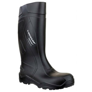 �_�����b�v ���f�B�[�X �V���[�Y �u�[�c�E���C���u�[�c C762041 / Dunlopurofort+ Full Safety Wellington / Mensafety Boots Black �u���b�N