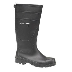 �_�����b�v ���f�B�[�X �V���[�Y �u�[�c�E���C���u�[�c Dunlop Universal PVC Welly / Mens Wellington Boots Black �u���b�N