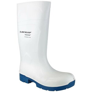 �_�����b�v ���f�B�[�X �V���[�Y �u�[�c�E���C���u�[�c Dunlop Food Multigrip Safety Wellington Boots White �z���C�g