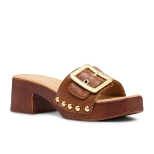 �}�b�f���K�[�� ���f�B�[�X �V���[�Y �T���_�� madden girl Joeanna Women's Fabric Slip-On Casual Shoes Cognac Paris