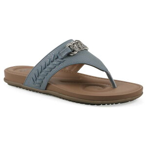 �z���C�g�}�E���e�� ���f�B�[�X �V���[�Y �T���_�� White Mountain Aladdin Women's Thong Sandals Blue Raspberry �u���[