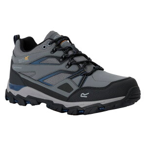 ���K�b�^ ���f�B�[�X �V���[�Y �u�[�c�E���C���u�[�c Regatta Mens Holcombe 3 Lowalking Boots Granite Moonlight