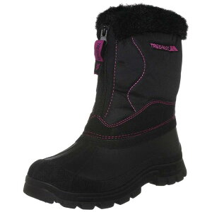 �g���X�p�X ���f�B�[�X �V���[�Y �u�[�c�E���C���u�[�c Trespass Womens/Ladies Zesty Snow Boots Black �u���b�N