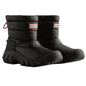 �n���^�[ ���f�B�[�X �V���[�Y �u�[�c�E���C���u�[�c Hunter Womens/Ladies Intrepid Snow Boots Black �u���b�N
