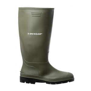 �_�����b�v ���f�B�[�X �V���[�Y �u�[�c�E���C���u�[�c Dunlopricemastor PVC Welly / Womens Boots Green �O���[��