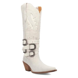 �f�B���S ���f�B�[�X �V���[�Y �u�[�c�E���C���u�[�c �X�G�[�h ���U�[ Dingo Buck Wild Women'suede Leather Boots White �z���C�g