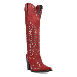 �f�B���S ���f�B�[�X �V���[�Y �u�[�c�E���C���u�[�c �X�G�[�h ���U�[ Dingo Double Take Women'suede Leather Boots Red ���b�h