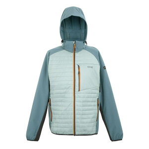 ���K�b�^ ���f�B�[�X �A�E�^�[ �W���P�b�g�E�u���]�� Regatta Mens Pro Hybrid II Jacket Glacier Stormy