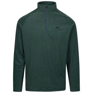 �g���X�p�X ���f�B�[�X �A�E�^�[ �j�b�g�E�Z�[�^�[ �t���[�X Trespass Mens Keynote Anti Pilling 1/4 Zip Fleece Topine