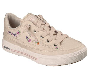 �X�P�b�`���[�Y ���f�B�[�X �V���[�Y �X�j�[�J�[ Skecherstreet Arch Fit Arcade Meet Ya There Women'shoes Natural Floral