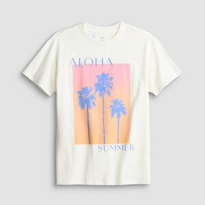 �G�X�I�[ ���f�B�[�X �g�b�v�X T�V���c �v���X�T�C�Y �O���t�B�b�N Girls 7-20 SO Short Sleeve Oversized Graphic Tee in Regular & Plusize Aloha Summer