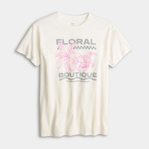 �G�X�I�[ ���f�B�[�X �g�b�v�X T�V���c �v���X�T�C�Y �O���t�B�b�N Girls 7-20 SO Short Sleeve Oversized Graphic Tee in Regular & Plusize Floral Boutique