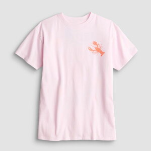 �G�X�I�[ ���f�B�[�X �g�b�v�X T�V���c �v���X�T�C�Y �O���t�B�b�N Girls 7-20 SO Short Sleeve Oversized Graphic Tee in Regular & Plusize Lobsteribbon