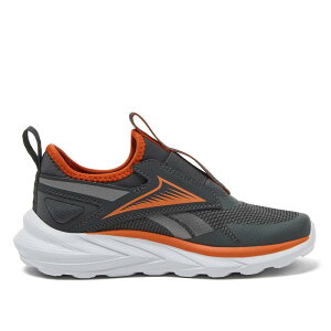 ���[�{�b�N ���f�B�[�X �V���[�Y �X�j�[�J�[ Reebok Lite Spinner Kids Pre-School Sneakers Gray Atomic Tangerine �O���[