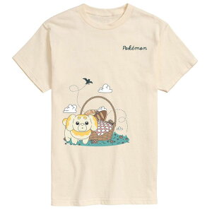 �A�j���L�����N�^�[ ���f�B�[�X �g�b�v�X T�V���c �g�[�� �O���t�B�b�N Licensed Character Big & Tall Pokmon Fidough Graphic Tee Cream �N���[��