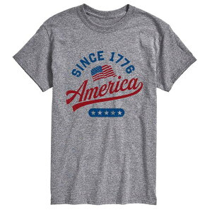 �A�j���L�����N�^�[ ���f�B�[�X �g�b�v�X T�V���c �g�[�� �O���t�B�b�N Licensed Character Big & Tall America Since 1776 Graphic Tee Athletic Heather �w�U�[