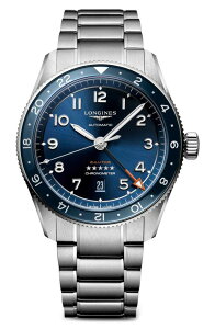 �����W�� �����Y �A�N�Z�T���[ �r���v Longinespirit Zulu Time Bracelet Watch, 42mm Blue �u���[
