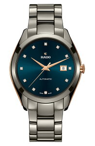 ���h �����Y �A�N�Z�T���[ �r���v RADO HyperChrome Diamond Automatic Bracelet Watch, 42mm Teal/ Silver �e�B�[��